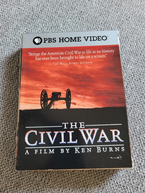 The Civil War: A Film Directed By Ken Burns (DVD, 2005, 5-Disc Set) PBS Set
