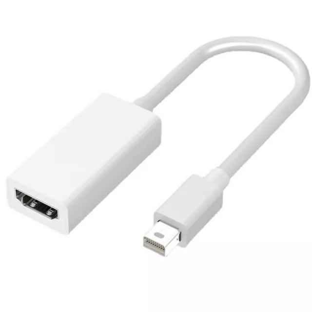 Mini DP Thunderbolt To HDMI Cable Converter 30hz 4K For MacBook Air/Pro Mac Mini