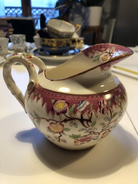 Mini Broc faïence polychrome SARREGUEMINES