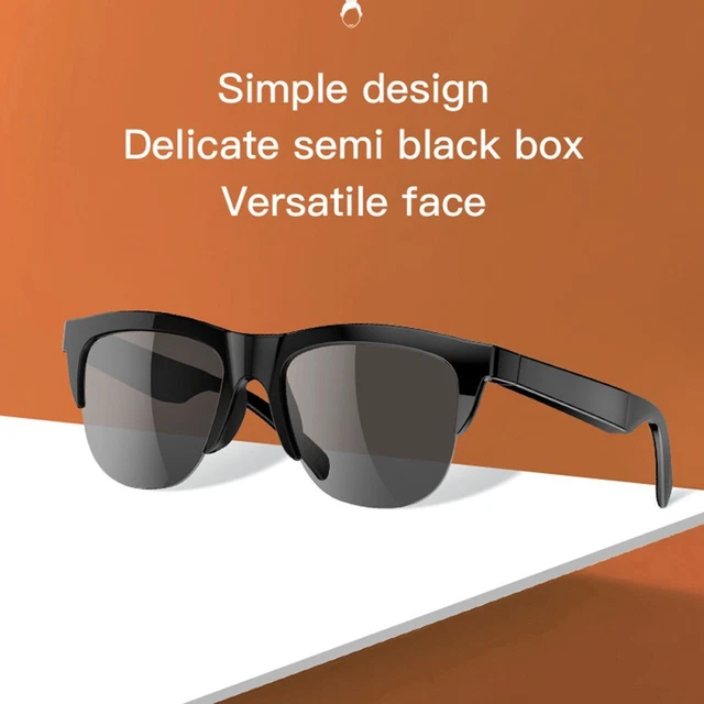 Lunettes de soleil légères F06 lunettes intelligentes double haut-parleur avec