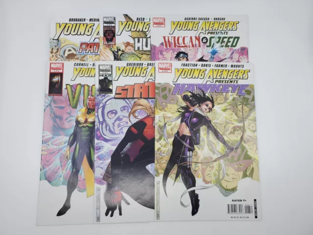 Young Avengers Presents #1-6 Complete Set Limited Series Marvel Comics Lot 2008