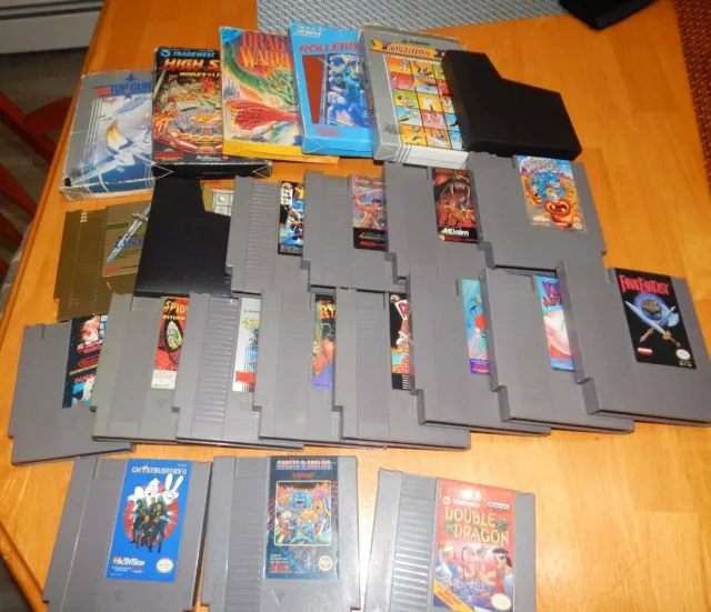 Nintendo Nes Original OEM Authentic *Pick Your Game* Cart Cleaned & Tested WORKS