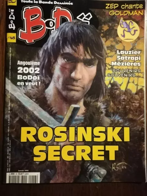 BoDoï n°48 : Rosinski Secret / Janvier 2002