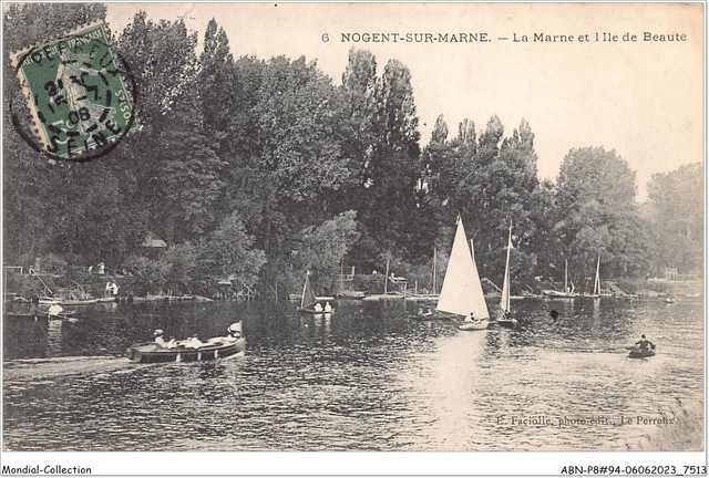 ABNP8-94-0686 - NOGENT-SUR-MARNE - la marne et l'ile de beaute