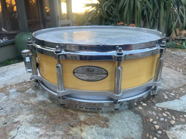 VINTAGE PEARL 3.5X14 FREE FLOATING NATURAL MAPLE