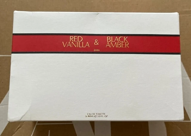 zara black amber and red vanilla perfume price
