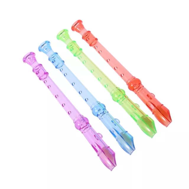 Plastic Musical Instrument Recorder Flute 6 Holes Colorful Children s