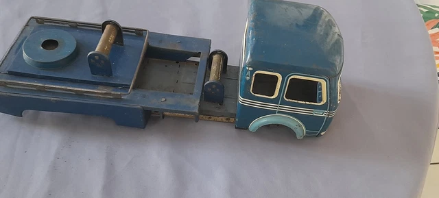 JOUET ANCIEN CR Charles Rossignol Camion En Tole 25 Cm Mecanique EUR 32,10 - FR