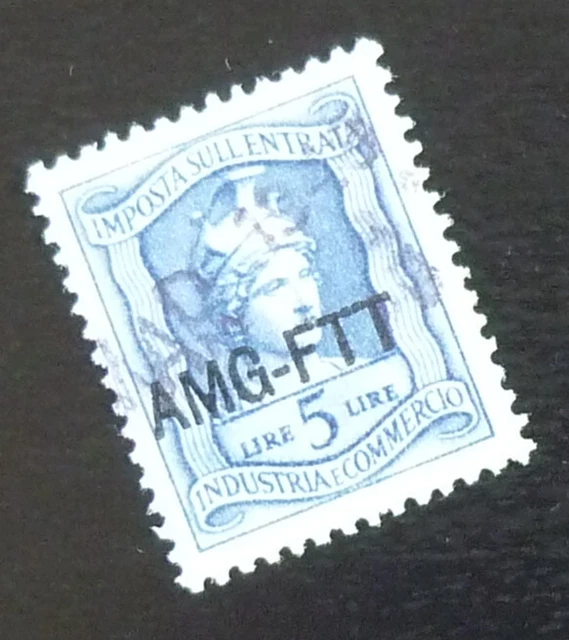 Italy Trieste AMG - FTT Revenue Stamp US 2