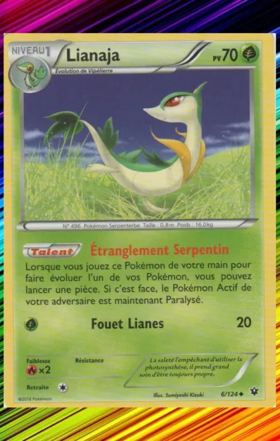 Lianaja - XY10 : Impact des Destins - 6/124 - Carte Pokemon Neuve Française