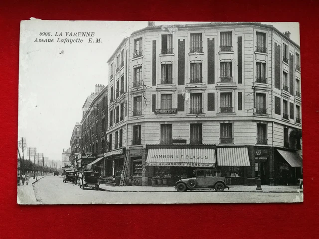 CPA 94 LA VARENNE - Avenue Lafayette JAMBON LE BLASON