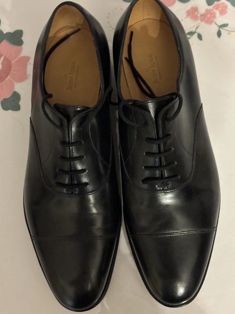 Mocassins John Lobb Cuir Autruche Taille ~9,5 UK (~43,5 EU) - Occasion Luxe
