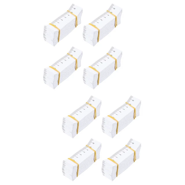 200 Pcs 1 Meter Long Paper Measuring Tape Body Measure Metric Medical Baby Head