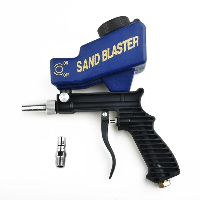 Sandblaster sable blaster petit sable portable gravité 6000 tr/min