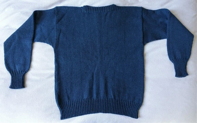 Cornish fisherman's clearance gansey jumper