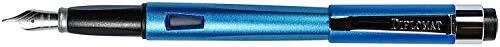 DIPLOMAT - Stylo Plume Acier Magnum - Bleu Egéen - Simple & Léger - Écriture ...