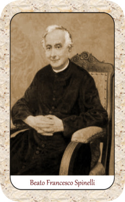 SANTINO HOLY CARD BEATO FRANCESCO SPINELLI 