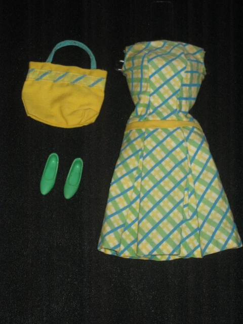 Vintage Mod  Barbie #4040 Color Magic Fashion Designer Outfit Circa 1966