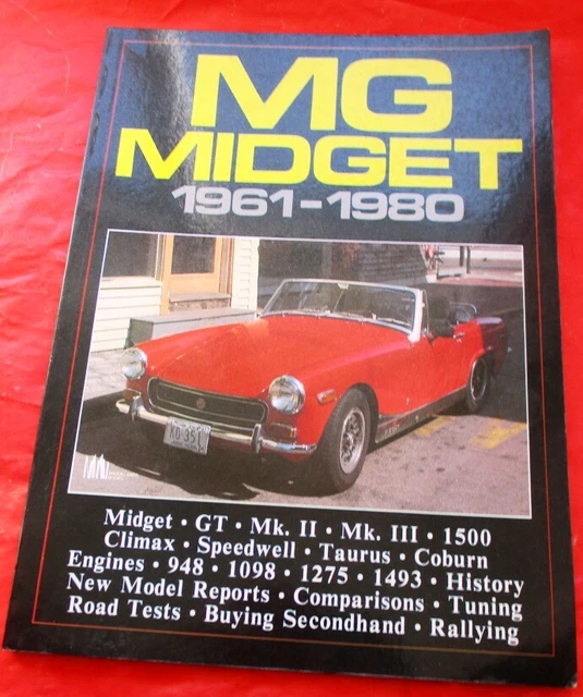 Miodget MG MIDGET 1961-1980 Technical Specifications English Model Review £25. ...
