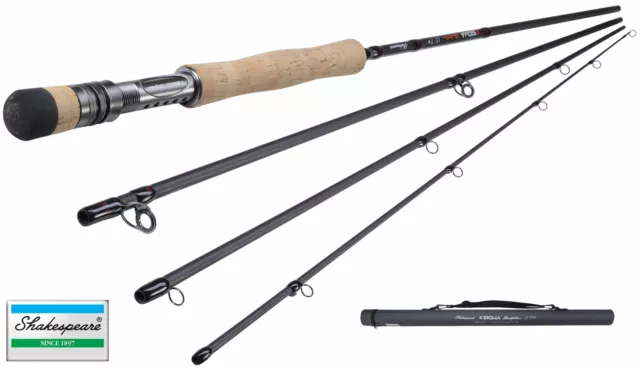 NEW SHAKESPEARE SIGMA Supra Fly Fishing Rod 7ft - 11ft 4pc All