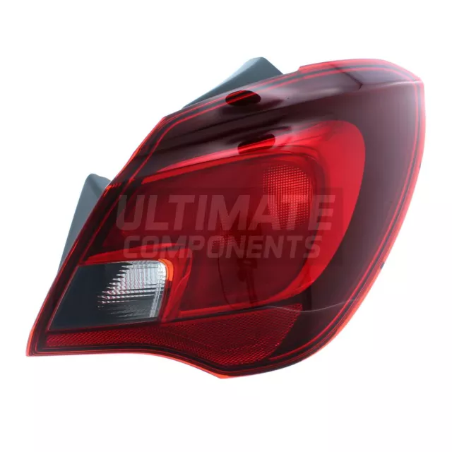 Vauxhall Corsa E Mk4 2014-2020 5 Door Rear Tail Light Lamp Drivers Side Right