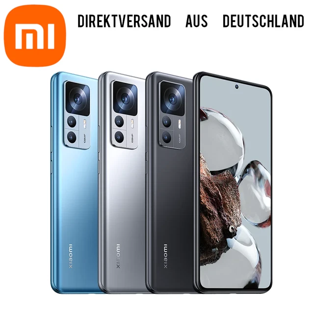 Xiaomi 12T 5G 128GB 108 MP Vorverkauf Presale Blue Silver Black Ohne Simlock