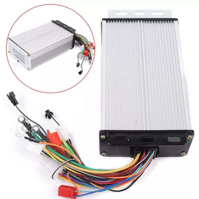 DC 2000W 48-72V E-bike Motor Speed Controller Brushless Electric Bicycle Scooter