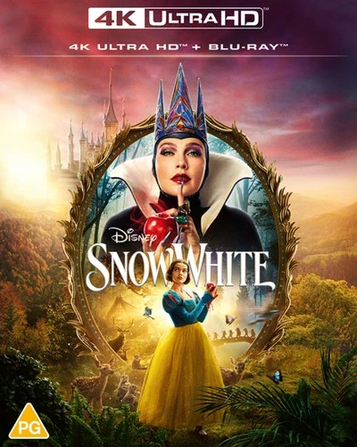 DISNEY'S SNOW WHITE DVD (2025) Gal Gadot, Webb (DIR) cert PG 2 discs ...