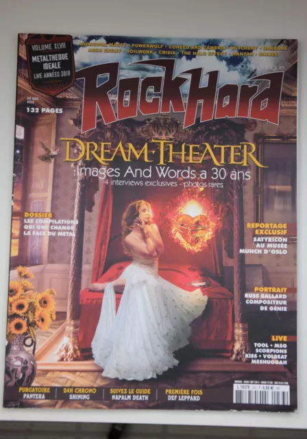 Magazine ROCK HARD N° 233 - Dream Theater, Arch Enemy, Pantera, Napalm death