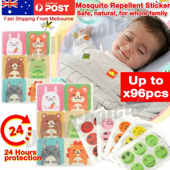 Mosquito Repellent Stickers Anti-Toxic Natural Patches Insect Bug Repeller