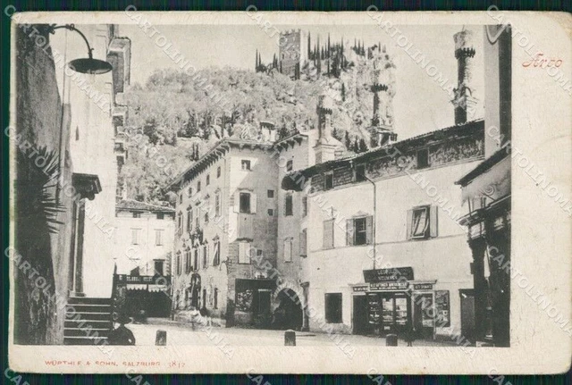 Trento Arco PIEGHINE cartolina QZ9424