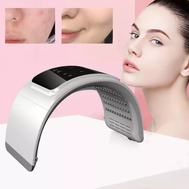 7 Colors LED Light Photon Therapy Machine Anti-Aging Facial Skin Rejuvenation