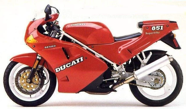 MANUALE OFFICINA DUCATI 851 anni '89 e '90 103 PAGINE PDF COMPLETO ITALIANO CD