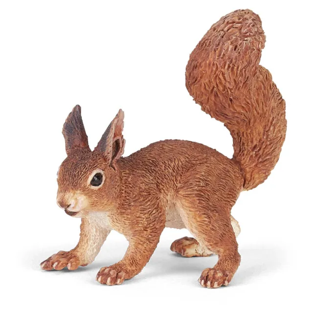 PAPO Wild Animal Kingdom Squirrel Toy Figure, Brown (50255)