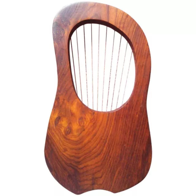 Sl Lyre Harp 10 Strings Rose Wood/Rosewood Lyra Harp +Carrying Case/Strings Harp 2