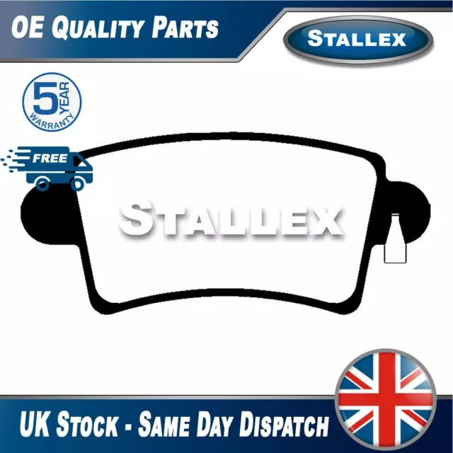 Stallex Rear Brake Pads Set Fits Renault Master 2000- Vauxhall Movano 1998-2010