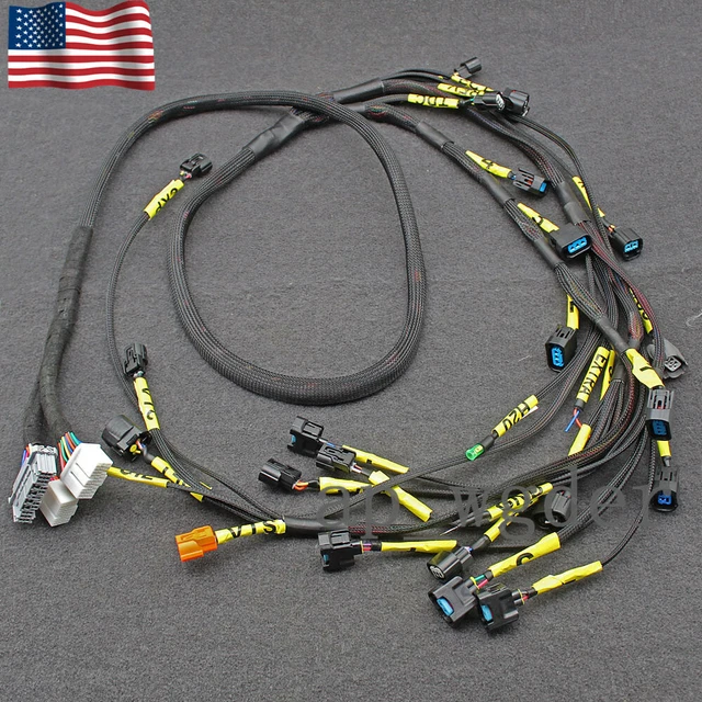 K20 K24 K-Series Tucked Engine Harness for Honda Acura K-Swap 02-04 RSX Type S