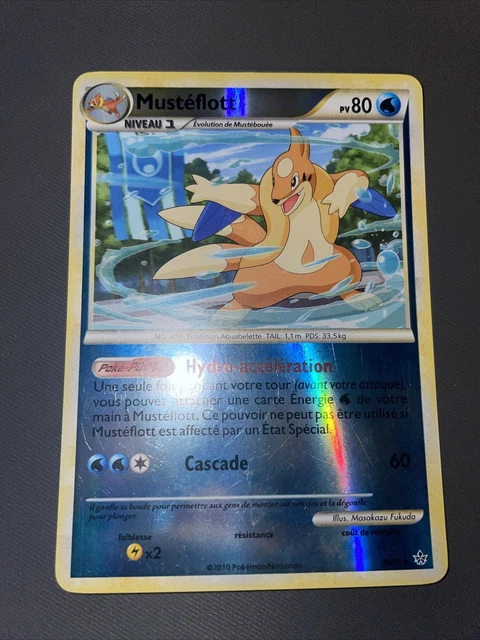 Musteflott Reverse - Pokemon 16/95 Hs Dechainement Neuf Version Francaise