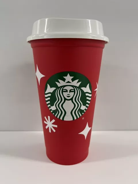 Starbucks 2022 Reusable Holiday Red Cup 25th Anniversary - Limited Edition