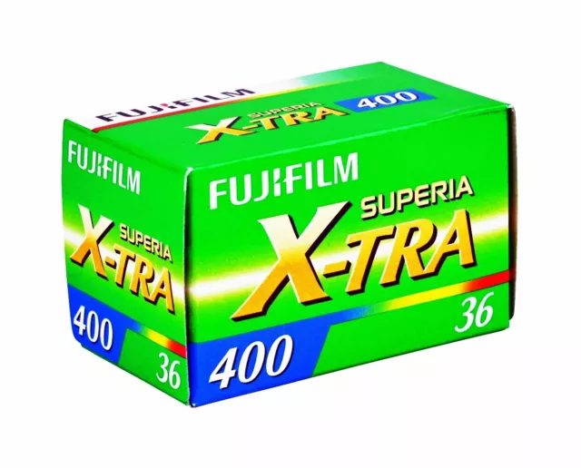 1 x Roll FUJI SUPERIA XTRA 400 FRESH COLOR NEG--35mm/36 exps--expiry: 12/2025