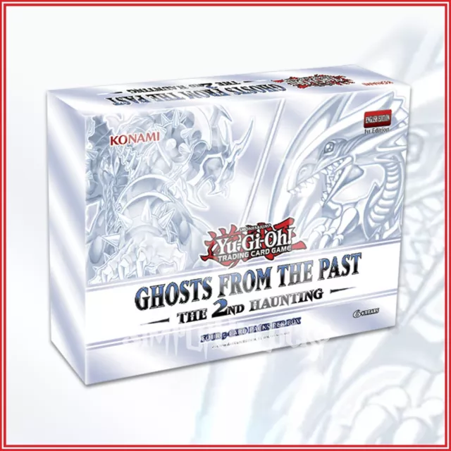 YuGiOh GHOSTS FROM THE PAST: The 2nd Haunting Mini Box 1st Edition GFP2 F