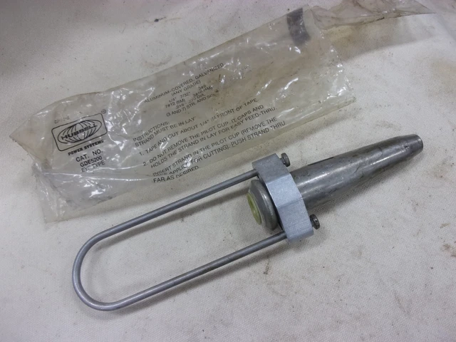 Hubbell Fargo GDE5200 Automatic Guy Wire Dead End Strand Vise 1/4" Cable Grip US