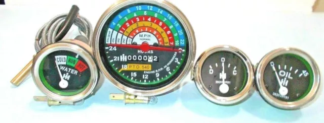 IH Farmall 460, 560 Gas/Diesel -Tachometer-Temp-Oil Pressure-Ampere