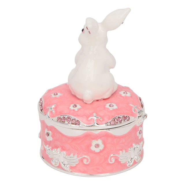 Boîte à Bibelots Hibou, Boîte à Bijoux Hibou Peinte à La Main à