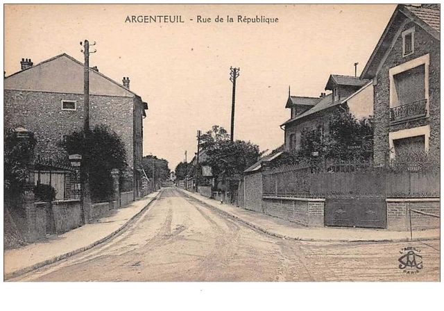 95 . n° 49310 . argenteuil.rue de la republique