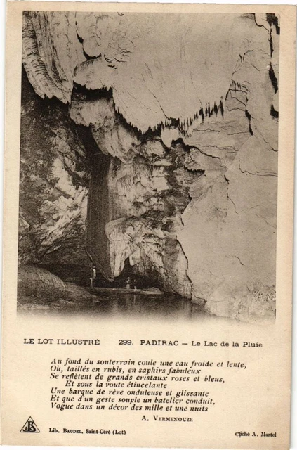 CPA Le Lot Illustre - PADIRAC - Le Lac de la Puits (224223)
