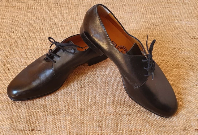 Derbies Salamander Noir Cuir Taille 41 - Neuf Sans Emballage, Style City élégant