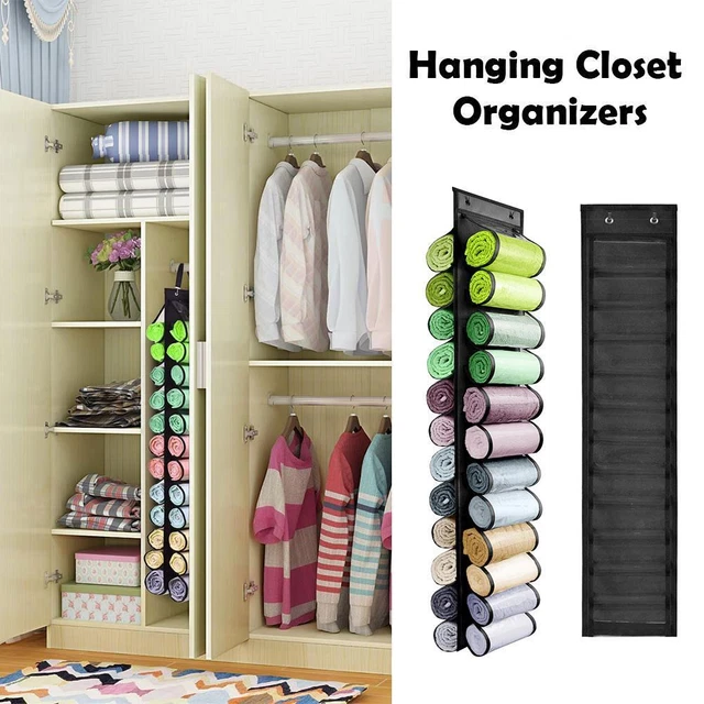 Organizador de Leggings Almacenamiento Camiseta Organizador Armario Colgante OrganizZ3 Lote K0