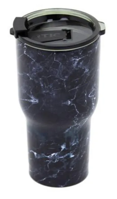 RTIC 20 oz Tumbler Hot Cold Double Wall Vacuum Insulated 20oz Storm Cloud 3