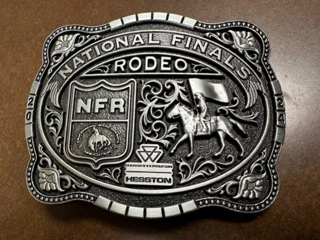 2024 Hesston National Finals Rodeo Belt Buckle - Adult Size (Large) #HESS124